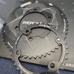 Overfast Aero Alloy Chainrings 52/36t - 110BCD