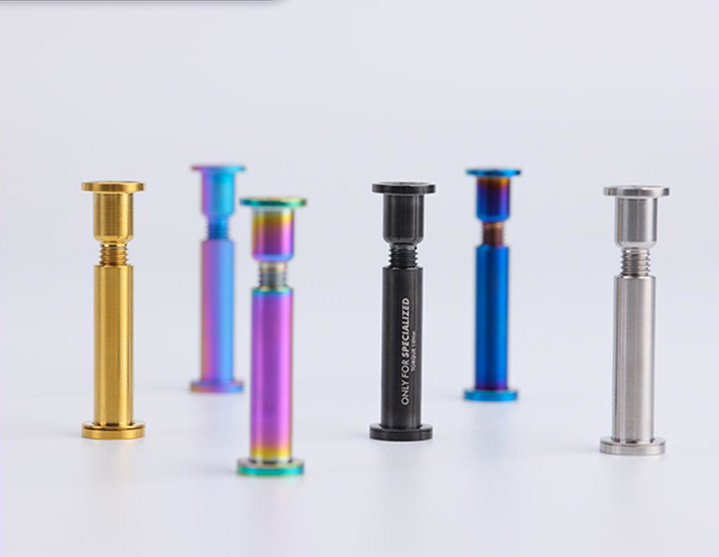 S-Parts Titanium Saddle Rail Clamp Bolt - Compatible with Specialized TARMAC SL7 & Venge
