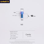 S-Parts Titanium M5 x 10mm Hanger Fixing Bolt - Comaptible with Specialized SL7/SL8/Aethos