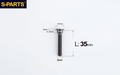 S-Parts Titanium Seat Mast Clamp Rail Assembly Bolt - Compatible with TREK
